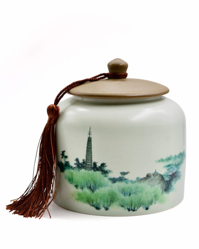 №10 Банка для хранения чая "На краю земли"