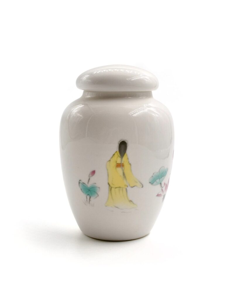 №8 Баночка для хранения чая "Девушка благородных кровей"