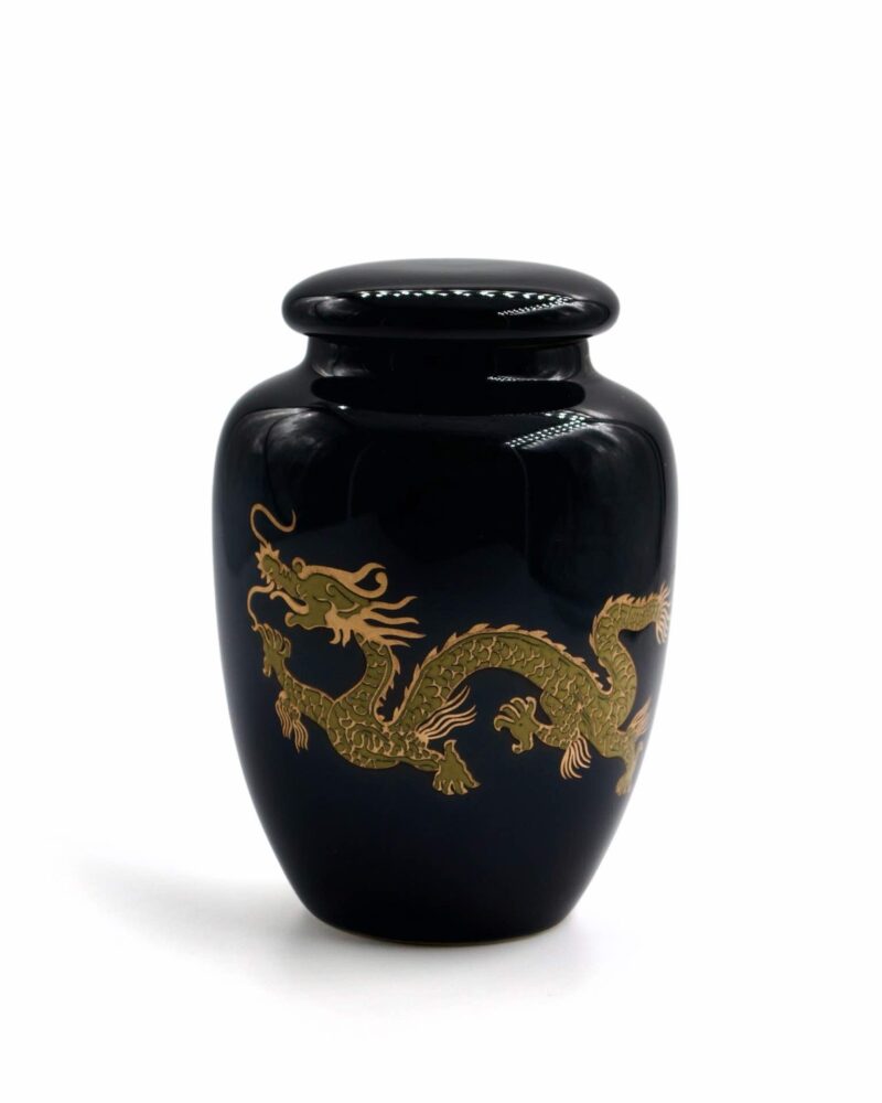 №5 Баночка для хранения чая "Золотой дракон"