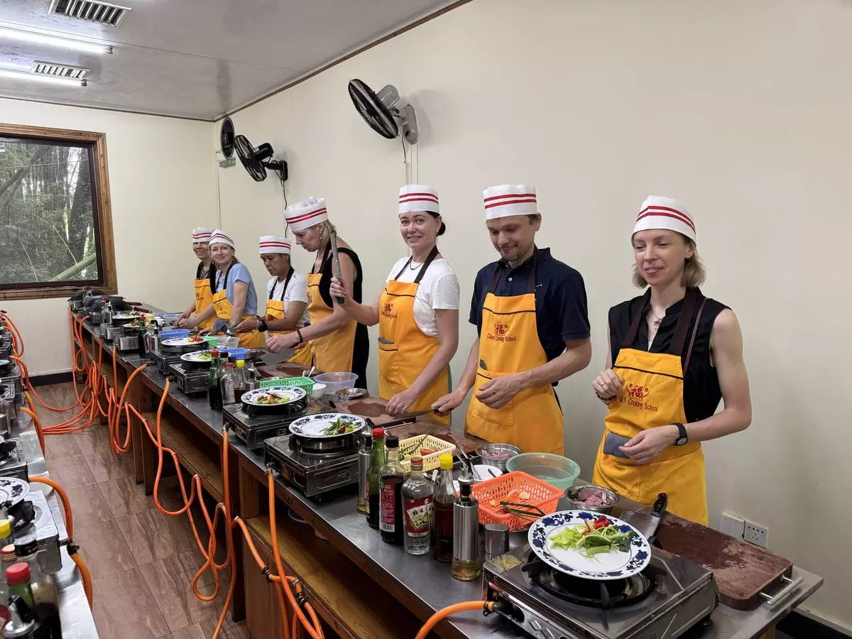 Кулинарный мастер-класс в Китае